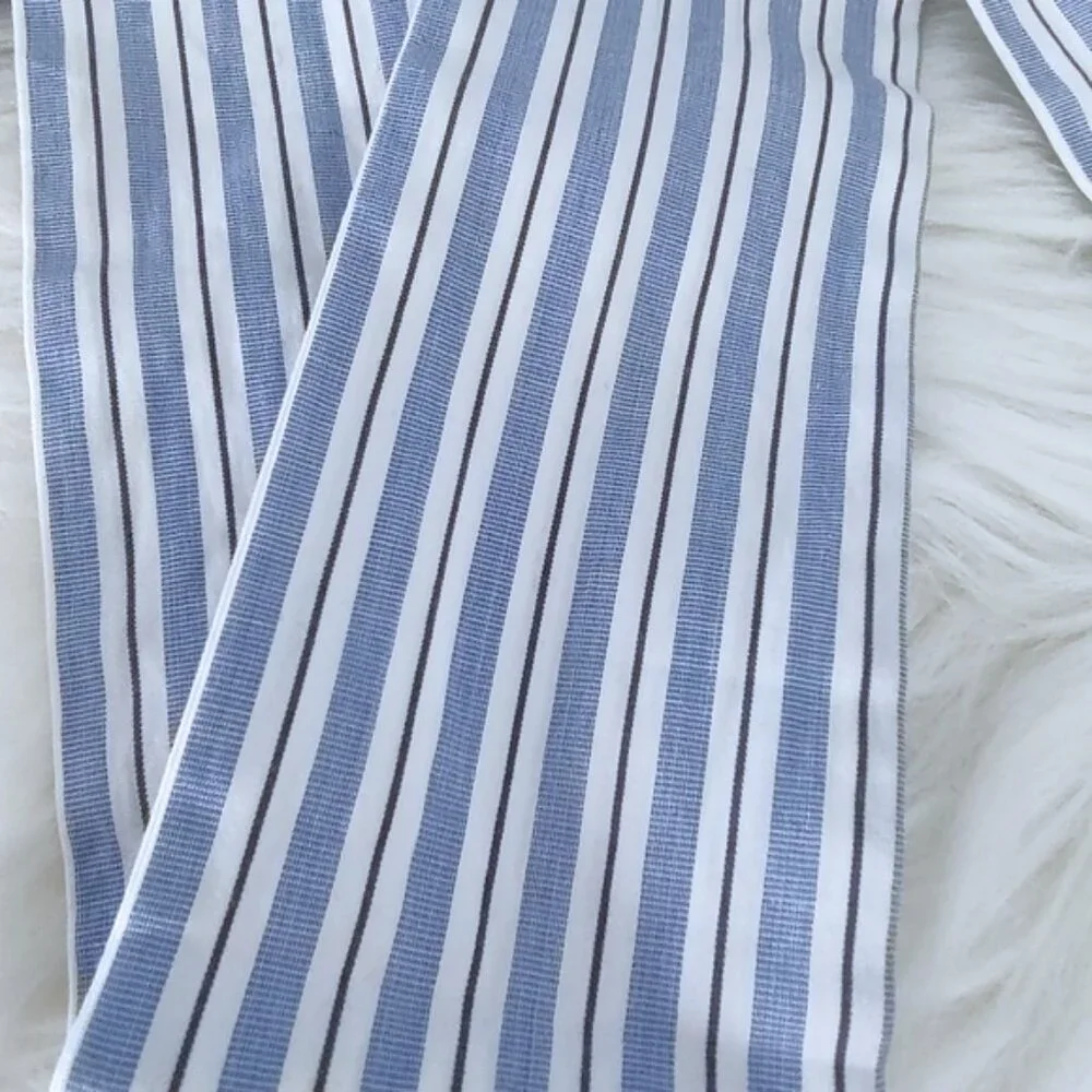 Miu Miu striped bandeau twilly style bag scarf EUC